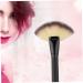1Pc Large Fan Brush for Makeup: Contour Concealer Blush & Eyeshadow Applicator - Ideal Face Brush Tool - Buy Online on GoSupps.com