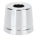 Ankroyu safety-shaving base shaving rack base wide opening alloy universal men's shaving brush stand for bathroom table razor accessories