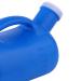 Male Urinal -Thick Firm Proof Easy Cleaning Urine Bottle 3000mL -Emergency Use in Bed Use in The Driver's Seat After Surgery Outdoor Activities(Color:Blue) Happy