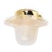 Heart-Shaped Baby Pacifier Nipple with Rhinestones - Safe & Flexible Gold Design for International Shipping - Buy Online on GoSupps.com