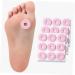 GLSTOY 72pcs Toe Shoe Protectors - Soft Latex Cushions for Corns, Calluses, Bunion Pain Relief - Buy Online on GoSupps.com