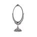 DADEA Vintage Makeup Mirror Vintage Vanity Mirror Double Sided Mirror Makeup Mirror Vintage Twosided Zinc Alloy Durable Hand Mirror for Home Bathroom Bedroom Dressing Table(Small)