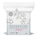 YST skin-friendly cotton pad disposable make-up remover made of cotton thick three-layer wet cotton pad gentle and non-charming for make-up removal and make-up 222 pieces.