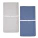 PHF Baby Changing Pad Covers 2 Pack - Ultra Soft Breathable Microfiber Sheets for Boys Girls - Light Grey & Navy - Buy Online on GoSupps.com