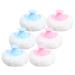 6pi ces Houppette pour Corps Gar on Fille Douce Lavable Applicateur Poudre Compacte R partition Uniforme Soins Change