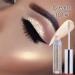 Weixinbuy 12 Colors Liquid Eyeshadow Glitter - Shimmering Metallic Eyeliner | Waterproof & Long Lasting | Highly Pigmented Eye Makeup (101#Cream) - Buy Online on GoSupps.com