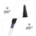 3 pi ces Lot de Tubes Eyeliner Vides avec Embouts Pinceaux Assortis Rechargeables et L gers pour Maquillage Pr cis et Stockage Pratique - Buy Online on GoSupps.com