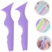 Beavorty 10 Pcs Silicone Beauty Ruler Eye Shadow Eyeshadow Guide Aid Eyeliner Guide Stencils Make up Sample - Buy Online on GoSupps.com