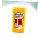 Solustre 3 StK Disposal Blade Container - Safe Sharp Razor Disposal & Travel Trash Storage - Yellow 15.4x9.5cm (Pack of 3) - Buy Online on GoSupps.com