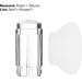 Benoon Nail Art Stamp Tool - Removable Silicone Seal with Scrapers for Perfect Manicure - Pink Nail Stamping Pressure Tips - Buy Online on GoSupps.com