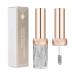 Liquid Glitter Eyeshadow Metallic Shimmer Waterproof Long Lasting Quick-Drying Sparkling Cosmetic Glitter Liquid Eye Shadow for Women&girls Makeup Glitter for Eyes (Sliver) CRYSTAL LAMP