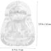 Operitacx 6 Pcs Vegetable Shaping Mold Vegetables Strawberry Molds Transparent Melon Mold Buddha Melon Fruit Transparentx3pcs 10x7cmx3pcs - Buy Online on GoSupps.com