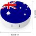 Australia Flag Contact Lens Case - Portable Travel Box with Mirror | Shop Now - Buy Online on GoSupps.com