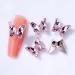 3D Nail Art Rhinestone Crystal AB Butterfly Charms Sparkle Nail Decoration Jewerlry Hand Craft DIY Accessories (MJ16)