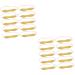 Balacoo 20 pcs Practice Supply Professional Fake Headband Skin Silicone for Beginner Eyebrow