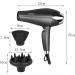 Travel Hair Dryer 2400W Ion Hair Dryer Hot and Cold Wind Professional Hair Dryer Constant Temperature Hair Care Suitable for Family Travel - Buy Online on GoSupps.com