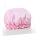 FRCOLOR Hair Bonnet 3pcs Women's Shower Cap Set | Double Layer Bath Visor for Curly Hair | Waterproof & Elastic Bathing Caps - Buy Online on GoSupps.com