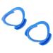0pcs Disposable O-Shaped Mouth Opener Corner of Mouth Retainer Oral Opener Dental Tools(Blue)