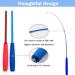 OODOSI Interactive Cat Wand Toy with 2 Poles & 9 Attachments - Fun Feather Toy for Indoor Kittens and Cats - Buy Online on GoSupps.com