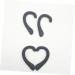 Minkissy 30 Pair Mask Ears Hooks - Anti-Strangulation Ear Bracket for Couples - White Mask Storage Solution - 5x3cm - 3PCS - Buy Online on GoSupps.com