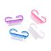 Voragrl 10 Pieces Multicolor Hand and Fingernail Brush Cleaner Scrub Set Pedicure Toe Nail Manicure