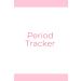 Period Tracker: Menstruation Journal Menstrual cycle tracker Monthly Calendar notebook monitor PMS symptoms mood bleeding flow intensity for young girls and women