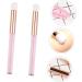 Baluue 2pcs Nose Brush Fluff Eyeshadow Brush Nose Shadow Brush Soft Eyeshadow Brush Aluminum Tube Pink - Buy Online on GoSupps.com