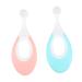 Outanaya 2st children's toothbrush tooth cleaning hand toothbrush toothbrush with extra soft bristle hand toothbrush for the oral care micro-handed brush PP Set toddler gently