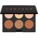 Elizabeth Mott Bronzer Contour Kit & Highlighting Powder - Cruelty Free & Paraben Free - 6 Shades for a Natural Glow 6-Shade Contour Kit