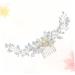 Angoily Bridesmaid Hair Clips Bridal Hair Clips Wedding Hair Barrette Flower Girl Hair Comb Wedding Hair Comb Bridal Hair Accessories Bridal Hair Comb Clip Tiara Dress Rhinestone - Buy Online on GoSupps.com