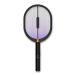 3000V Electric Fly swatter Killer Summer Mosquito swatter Trap with Ultraviolet USB Rechargeable Mosquito lamp Black