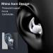 Hearing Protection Earplugs for Sleep & Work | Super Noise Reduction | Silicone Earplugs for Dorms & Offices - Black 2 Layer & 3 Layer - Buy Online on GoSupps.com