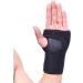 VITTO Wrist Support - Arthritis RSI Sprain Fracture Carpal Tunnel Wrist Splint w/Adjustable Velcro Wrist Straps Removable Metal Plate - Unisex Wrist Supports for Everyday Use (Left Hand S-M) Left Hand S/M