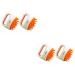 Magiclulu 4 pieces Shampoo massage brush cleaning brush Anti-scaly shampoo hair scale washer shampoo brush for the scalp tub washer hair wash brush massage brush for the head bra