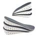 CSCDD Height Increase Insole 1 Pair Hard Breathable Memory Foam Heel Lifting Inserts Shoe Lifts Shoe Pads Elevator(Full-4cm) Full-4cm D
