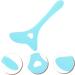Mikinona Tools Mascara Eyeliner Guard Girls Make for Stencil Applicator Eye Adults Women Silicone Aid Tool Eyelashes - Buy Online on GoSupps.com
