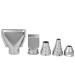Heat H Dryer5Pcs Set Stainl Steel Hot Nozzles Heat Blower Aries - Buy Online on GoSupps.com