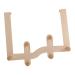 FELTECHELECTR 6 Door Hook Wall Coat Hanger Hanging Storage Rack Over The Door Mirror Hooks Door Towel Dropshipping 30X23CM Pink