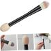 Didiseaon Double-ended Makeup Brush Foundation Brush Highlighter Makeup Brush Women s Suits Makeup Blending Eyebrow Brush Liquid Foundation Double Head Plastic Highlight Brush Miss - Buy Online on GoSupps.com