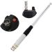 HYS 27Mhz Telescopic Antenna 9-51 with BNC Connector for CB Handheld Radio - Compatible with Cobra, Midland, Uniden, Anytone - Buy Online on GoSupps.com