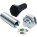 Portable Travel Pill Organizer Case - 2 Pack Waterproof Metal Holder for Pills & Cod Liver Oil - Creative Hex Screw Design - Buy Online on GoSupps.com