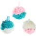 Minkissy 6 Pcs Mesh Bath Ball Loofah Set - Natural Exfoliating Bath Sponges & Scrubbers for a Luxurious Shower Experience - Buy Online on GoSupps.com