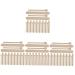 CABILOCK 400 STK waxed wooden stick wax applicator stick wax strip cera para depilar wax rods wax booth portable wax applicator make-up spatula wax tool wooden form nose