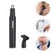 Buy 1 Set Nose Hair Trimmer & Hair Scissors - Low Noise Aluminum for Men | Global Shipping Available - Buy Online on GoSupps.com