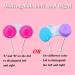 KISEER Pink Contact Lens Case - 12 Pack | Durable & Travel-Friendly | International Shipping Available - Buy Online on GoSupps.com