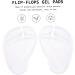 GLEAVI 9 Pairs Gel Forefoot Cushions | Anti-Metatarsal Pads for Sandals & Flip-Flops | Non-Slip Heel Pads - Buy Online on GoSupps.com