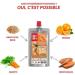 Mulebar - Compote Energ tique Sport - Sweet potato - Orange - Carrot - 65g - vegan - Gluten Free - Made in France - Buy Online on GoSupps.com