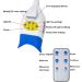 3 Mode LED Teeth Whitening Lamp - Professional Dental Bleaching Light with Disposable Bibs & Accessories for Optimal Whitening Results - Buy Online on GoSupps.com