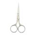 Scissors for Grooming Eyebrows - Stainless Steel Straight Tip Scissor for Eyebrows Cutting Beard Hair Ear Eyebrows Moustache Nose Trimming
