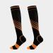 Jilibaba Black Compression Socks for Men & Women | Unisex Knee High Socks for Running Fitness Sports & Travel - Buy Online on GoSupps.com